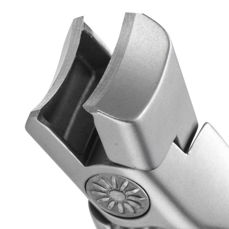 Stainless Steel Nail Clipper Splash-Proof Large Opening Nail Clipper Portable Dead Skin Removal Nail Clipper Cuticle Trimmer