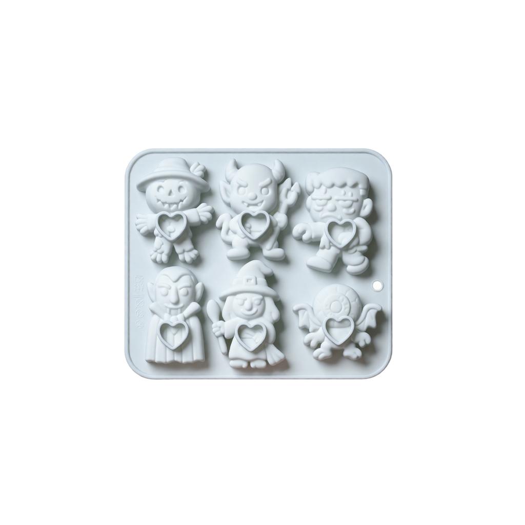 Silicone Chocolate Molds Halloween Candy Silicone Witch Devil Baking for Fondant