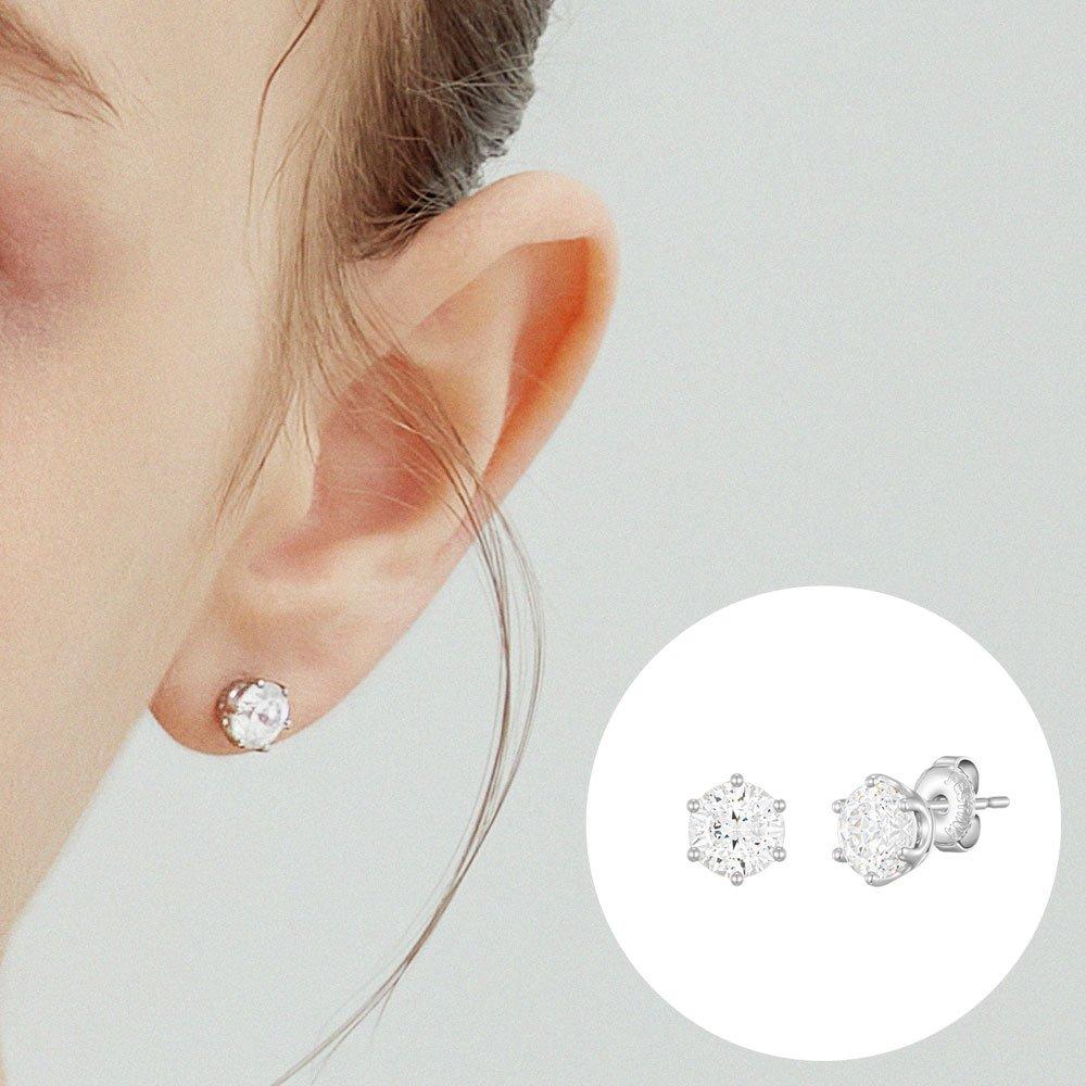 Whitemond 1-carat Earrings (Jjljeq4Bs351Sw000)
