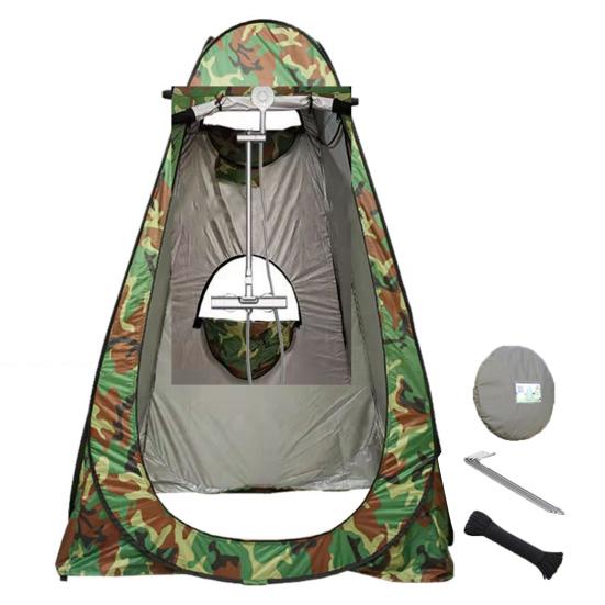 Utendørs Popping Dusj Telt Enkelt Oppsett Strand Camping Vandring Bærbar Omkledningsrom Mobiltoalett Instant Privacy Telt Sun Shelter