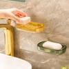 Wall-Mounted Double-Layer Draining Soap Dish