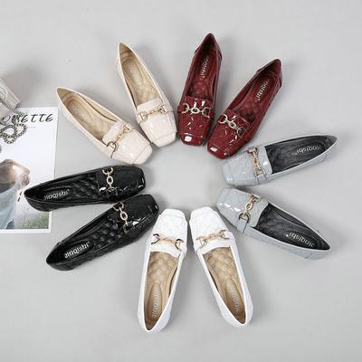 Mode Nouveaux Mocassins Plats pour Femmes 2025 Décontracté Mode Slip-on Ballerines Femme Mocassins en Cuir Verni Dames Printemps Automne Chaussures Femme