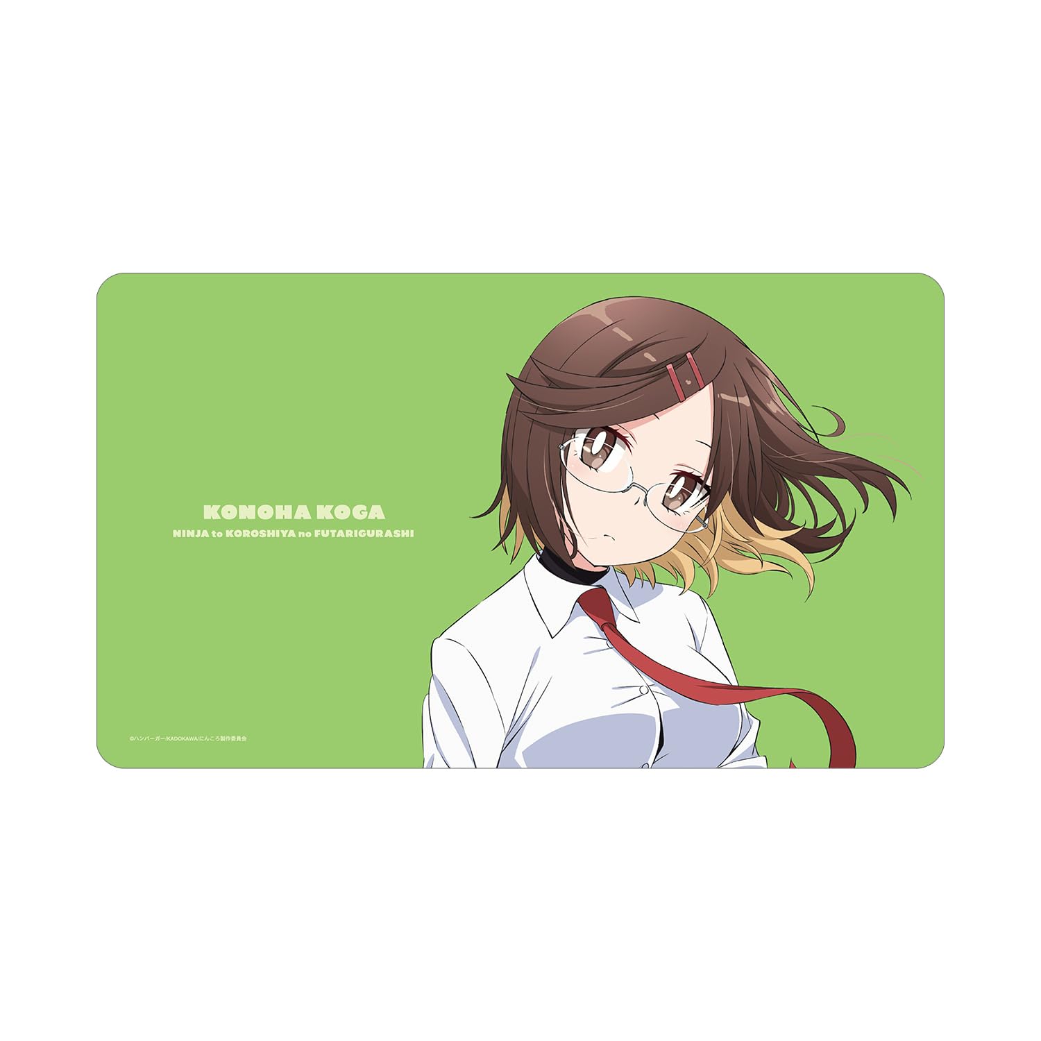 

Аниме и Кога Коноха Настольный коврик Жизнь ниндзя-киллера на двоих Многоцелевой