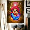 One Piece Tapestry Wall Tapestry Background Cloth Fashion Print Work Of Art Wall Decoration Soft