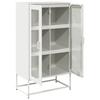 Komoda Biała 68X39X123 Cm Stal