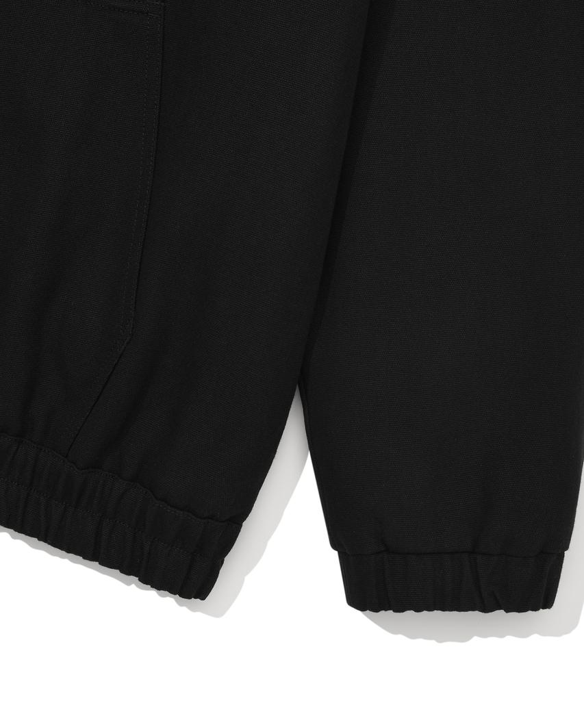 Wacky Willy Hooded Padded Work Jacket Black