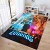 Classic Sandbox Xbox Game Minecraft Carpet Carpet Home Living Room Decoration Table and Chairs Anti Slip Door Mat Outdoor Picnic Mat Carpet A10