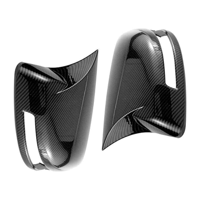 Rückspiegelabdeckung mit Kohlefaser-Muster für 12-15 Civic: Glänzende schwarze Modifikation