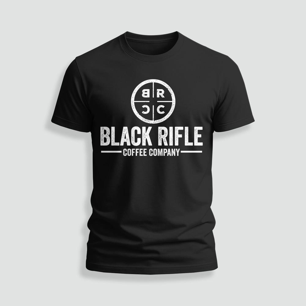 

Black Rifle Coffee Company logo funny T-Shirt Size S-5XL Made in USA Unisex T-Shirt XXXXL