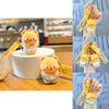 Cute Cartoon Angel And Apron Butter Bear Doll Pendant Keychain For Party Decorations And Travel Souvenirs