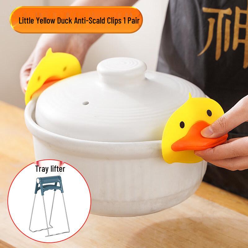 ZISIZ Термостойкие перчатки «Маленькая желтая утка»