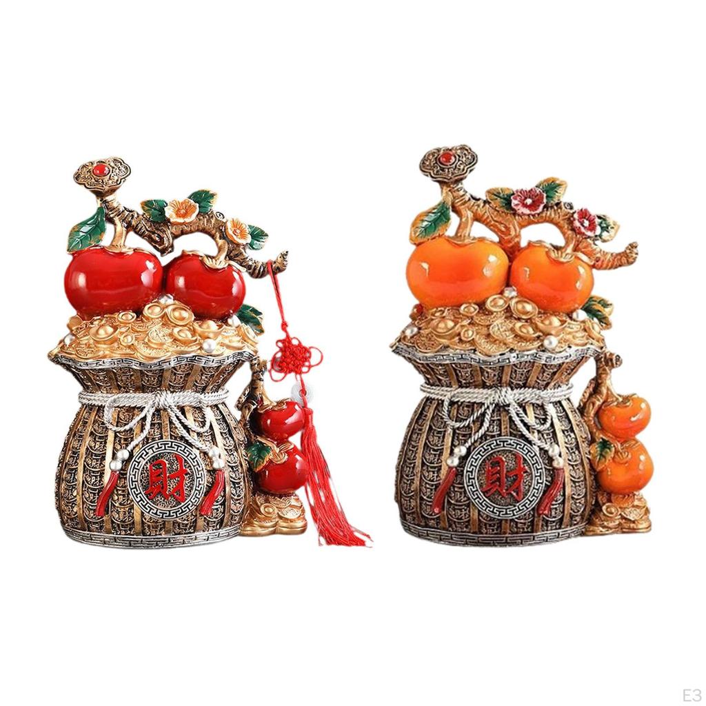 Feng Shui Decor Statue Figure Table Decoration, Prosperity Sculpture for Living Room, Entrance