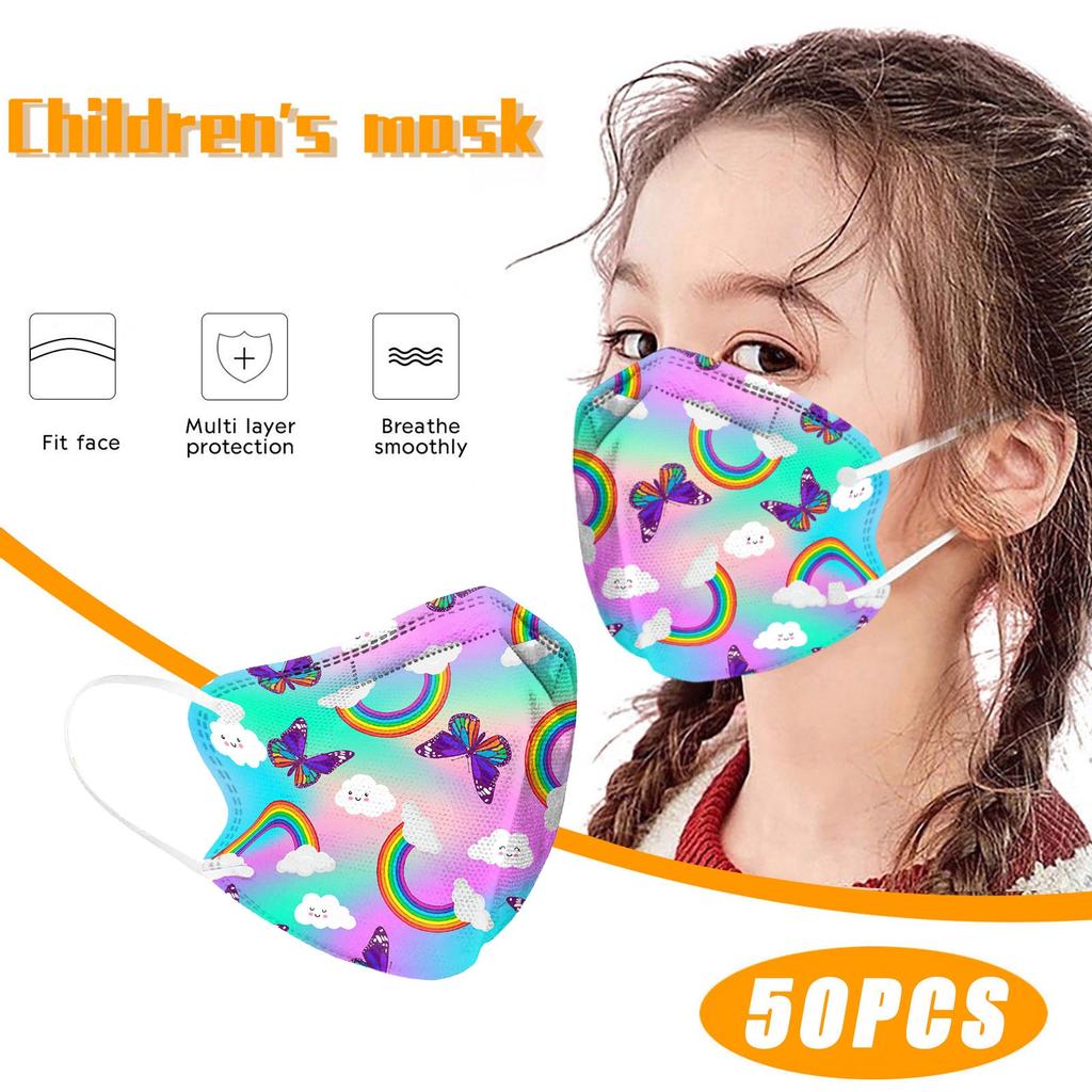 2-10 Jahre alt 5-lagige hochdichte Maske Verschmutzung Für Kinder