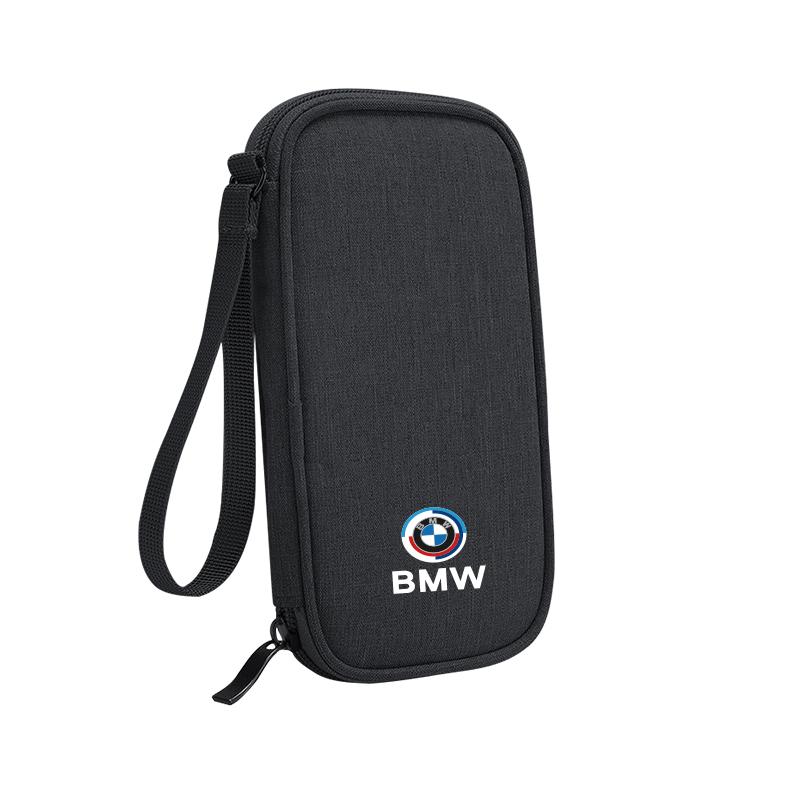 Car Cable Drive Earphone Charger Protable Storage Bag Valve Cap For BMW X1 X2 X3 X5 X4 X6 X7 iX3 F20 F10 F07 E70 E46 E90 E92 E60 bzcp38