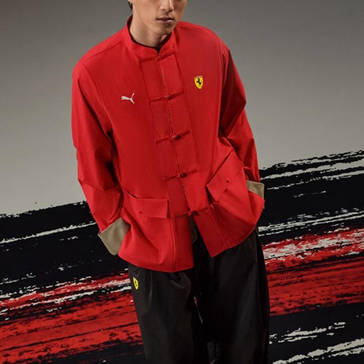 New PUMA X Ferrari , Forever Jacket Men's Race Red 02 634325-02