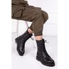 Women's Genuine Leather Thick Outsole Winter Boots