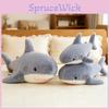 Cute Shark Plush Pillow Toy With Cartoon Design For Kids And Giftgiving