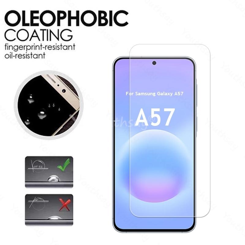 For Samsung Galaxy A57 Glass Oleophobic Anti-Scratch Samsung A57 Tempered Glass Protector Tempered Film Galaxy A57 Glass Film