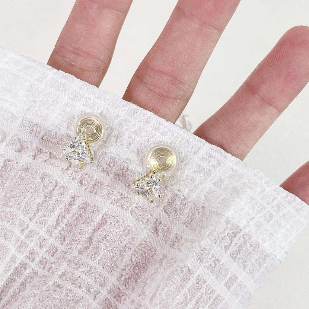 Vintage French Pearl No-Pierce Earrings: Elegant Luxury Clip-ons for Women