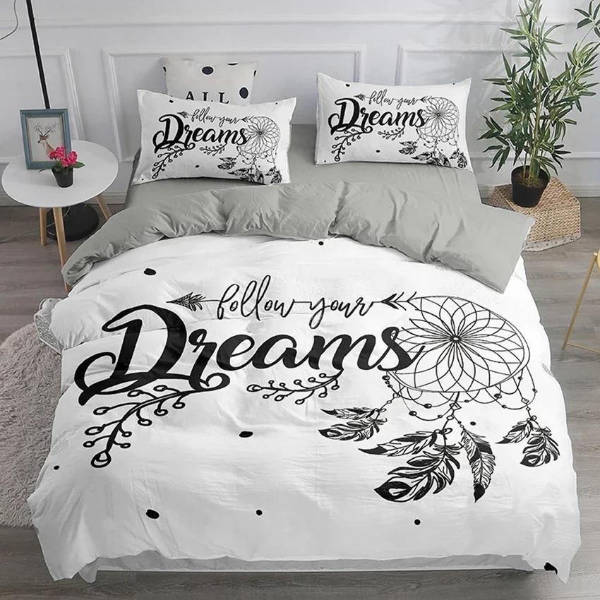 Dream Catcher Bedding Set Bohemian Duvet Cover Queen 240x220 Ethnic Quilt Cover Single Double King Comforter