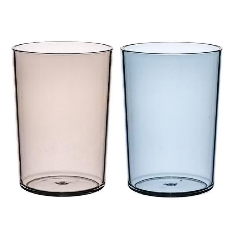 HANDUNYOU Plastic Toothbrush & Mouthwash Cup Set