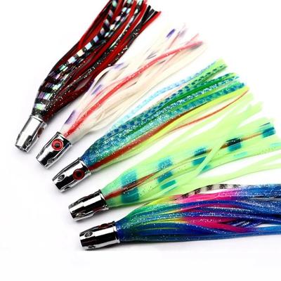 1 stück Octopus Angelköder Trolling Köder Aufgehoben Stacheldraht Angelhaken Meer Subbait 3D Thunfisch Luya Köder Topwater Köder Fischbekämpfen