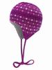 Girls' Hat, Tied, Dark Pink, Döll