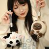 11cm Simulation Animal Decompression Squeeze Ball Stuffed Plush Toy Figurine Cartoon Anime Cute Children's Birthday Gift Doll