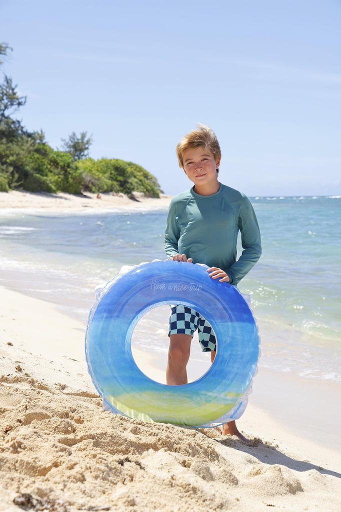 Igarashi 80cm Blue Beach Float with Rope RLD-80K