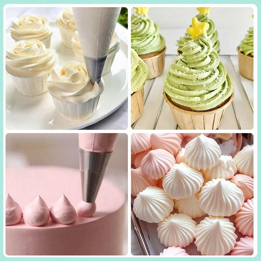 Juego de 8 boquillas para manga pastelera