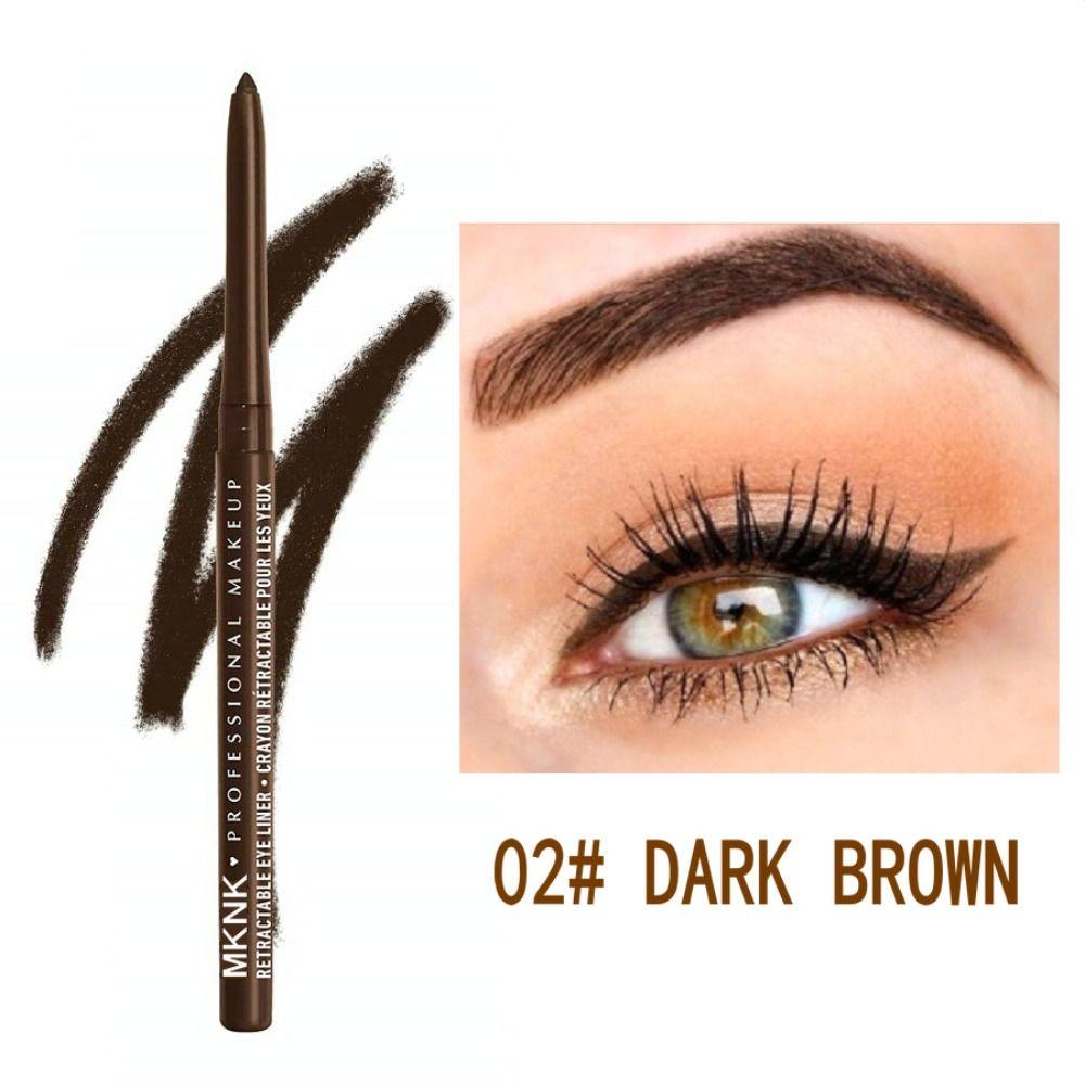 Myk Eyeliner Blyant Langvarig Øyenskygge Blyant Pigment Gel Eyeliner Penn Kvinner