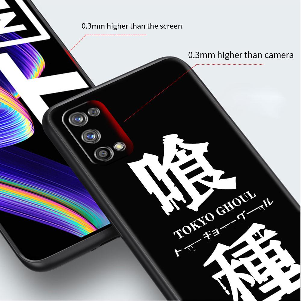 Soft Case For Oppo Realme 8 C21Y C21 GT Neo 2 Pro 3 7 9 Pro 8i 6 C11 9i C35 C15 Master C12 C3 Phone Cover Tokyo Ghoul Anime Capa