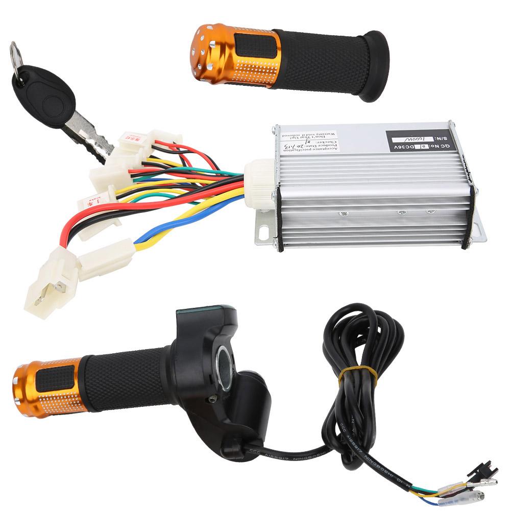 36V 1000W Controller and Universal Throttle Grip with Screen Display Set Equipment