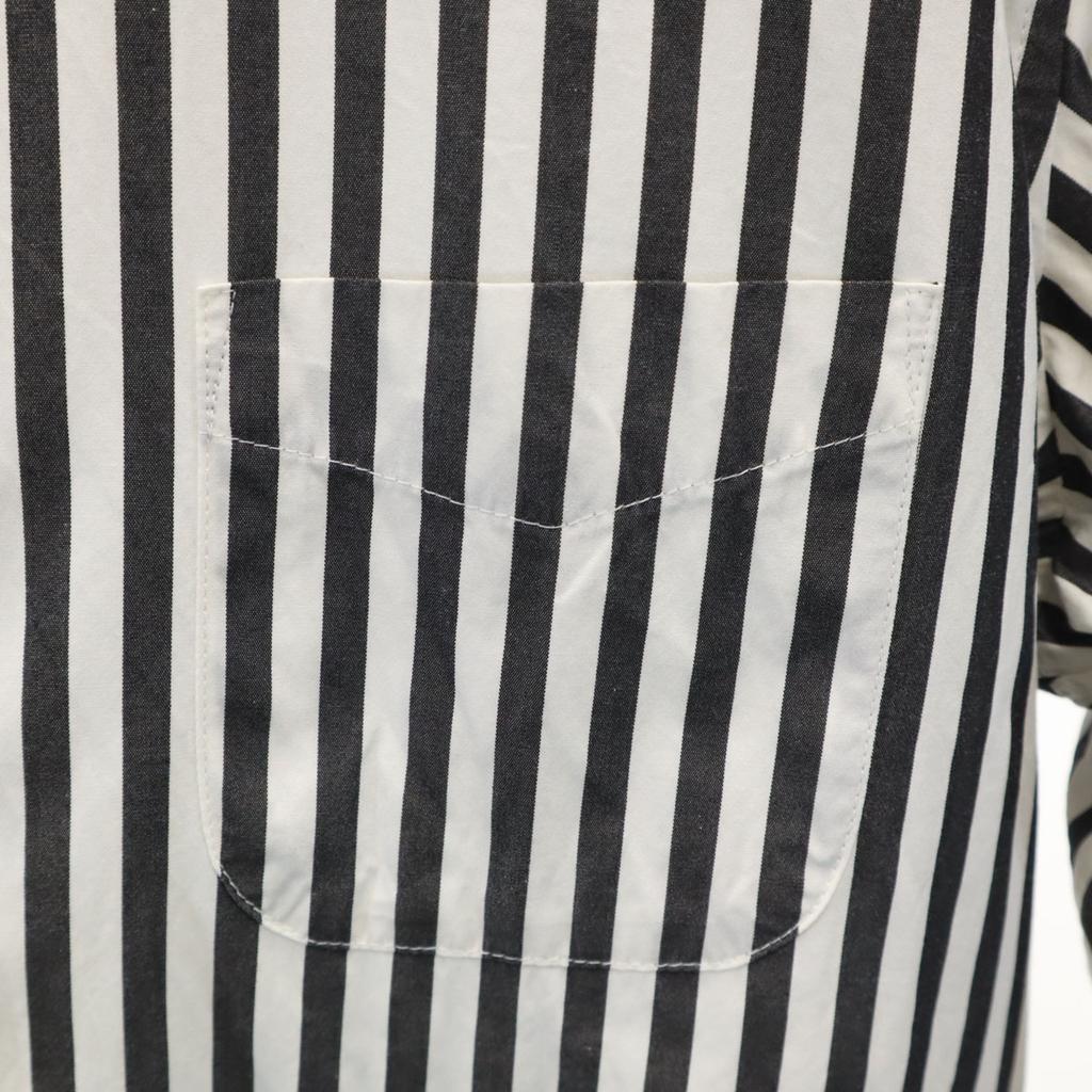MACKINTOSH PHILOSOPHY Striped Pattern Long sleeve shirt 40 Gray Men's Used