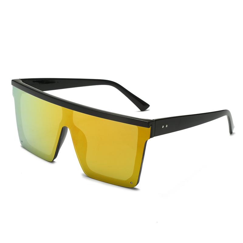 New Large Frame Square Sunglasses Women Fashion Brand Sunglasses Vintage Women'S Uv Protective Goggles Uv400