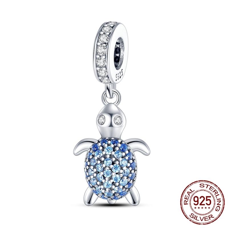 Mula Koppar Blå Resa Flygplan Berlocker Hänge Pärlor Passar Originalpan Armband Smycken För Kvinnor Diy Gåva