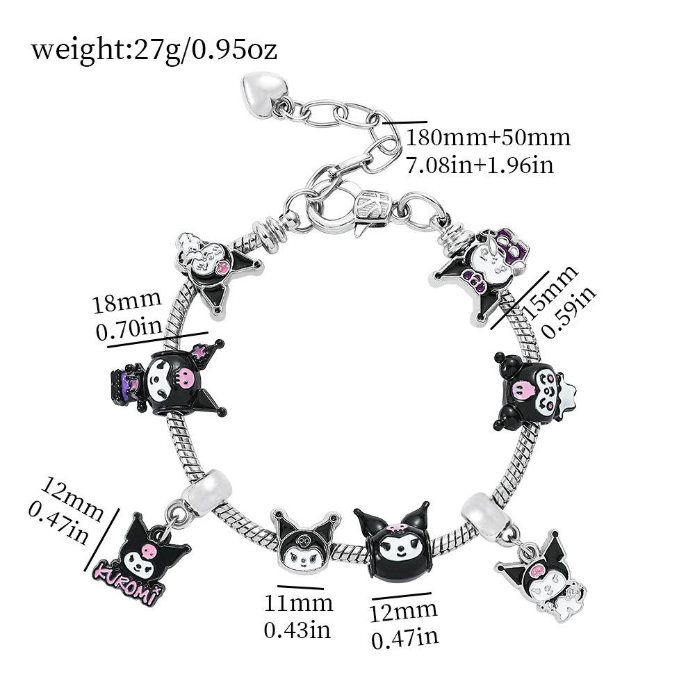 DIY Anime Themed Beaded Bracelet Making Kit Create Your Own Handmade Jewelry Craft Set