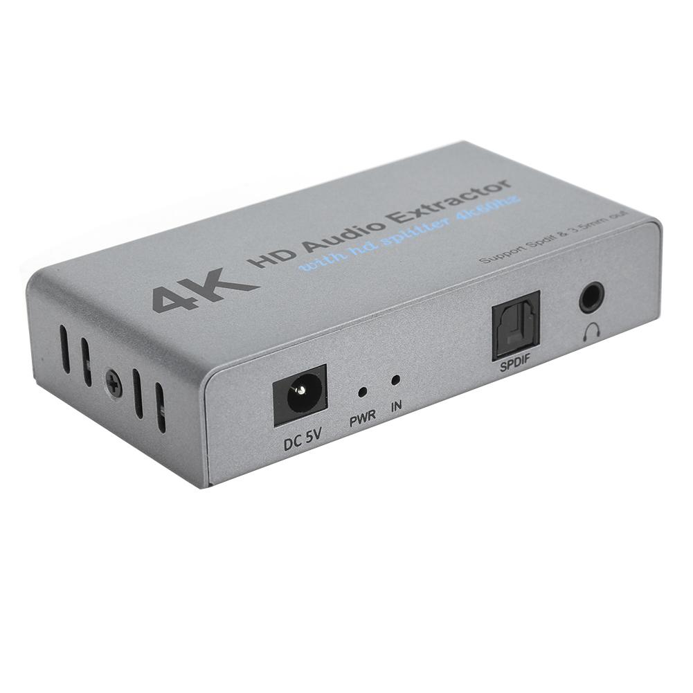 4k HDMI O Extractor HighDefinition with 1 Points 2 Converter USB Port Computer Supplies