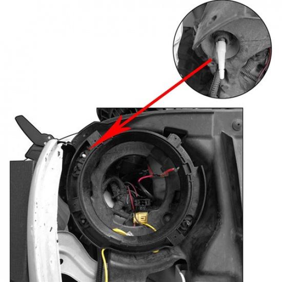 2PCS 7" Headlight Mount Bracket Ring Bucket Base For Jeep Wrangler JK 2007-2018