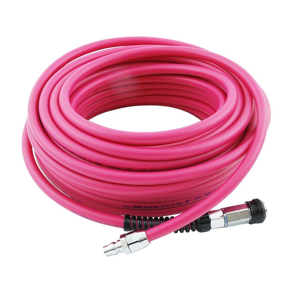 SK11 Japonská prémiová vzduchová hadice s velkým průtokem, vnitřní průměr x vnější průměr 20 m, vyrobeno v Japonsku (SK11) 8,5 12,5 mm SAHP-820