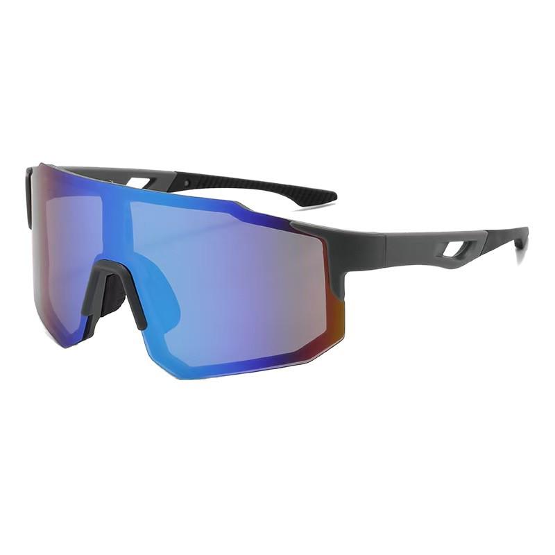 Unisex Large Frame Windproof Cycling & Sports Sunglasses - Ideal for Outdoor Activities, Mountaineering & Skiing