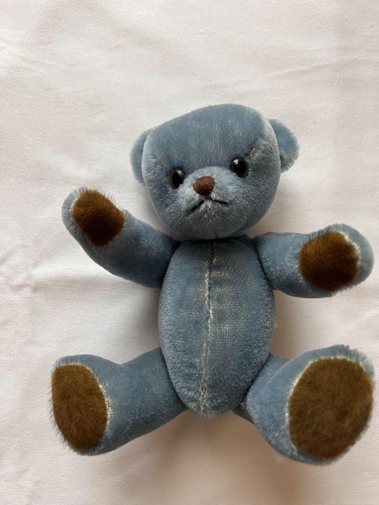 [USED] Handmade blue teddy bear
