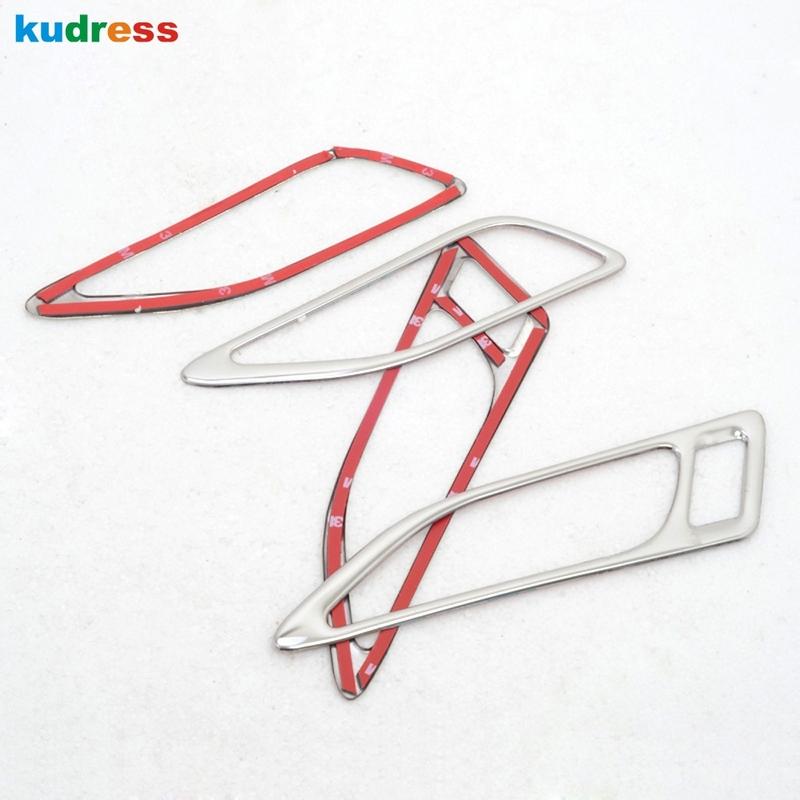 For Cadillac SRX 2010 2011 2012 2013 2014 2015 2016 Stainless Steel Inner Door Handle Bowl Cover Trim Car Interior Accessories