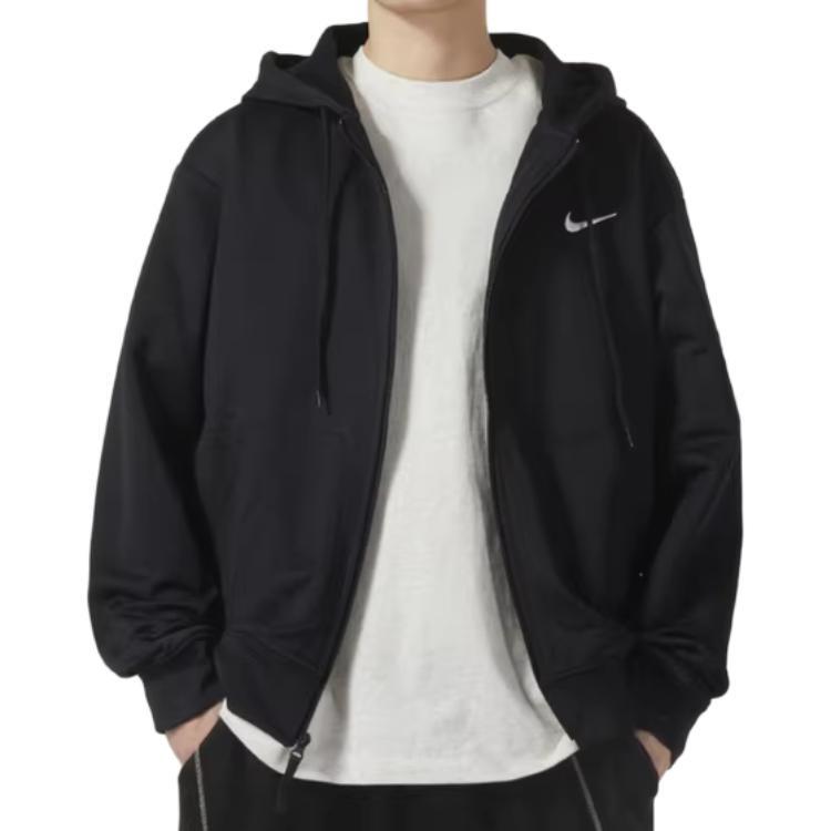 Nike Logo Therma-FIT Full-Zip Jacket 'Black' Men's FB7116-010