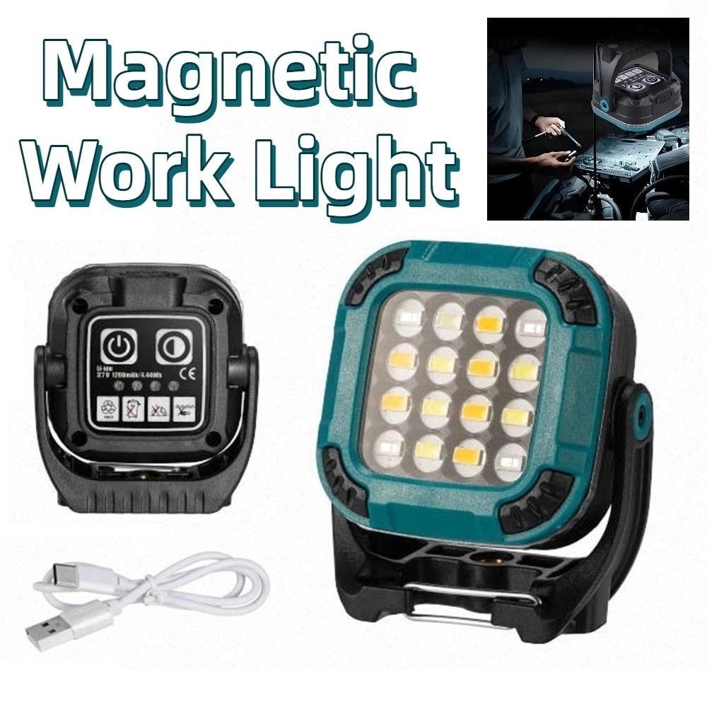 Super Bright Camping Led Work Light Portable Compact Mini Camping Light USB Rechargeable 1200mAh Outdoor Emergency Lantern