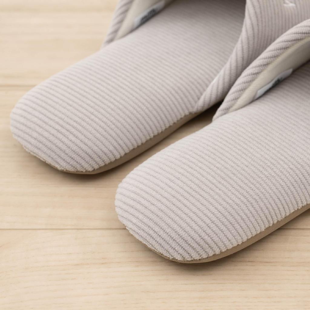 Senko Miffy Toiletries, Prima Miffy Slippers, One Size Fits All, Gray, Character Animal Design, 72661