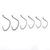 20pcs Fishing Hooks 7002 Titanium Alloy Wacky Rig Hook Weedless Worm Wide Gap Fishing Hooks For Bass Fishing Soft Worm