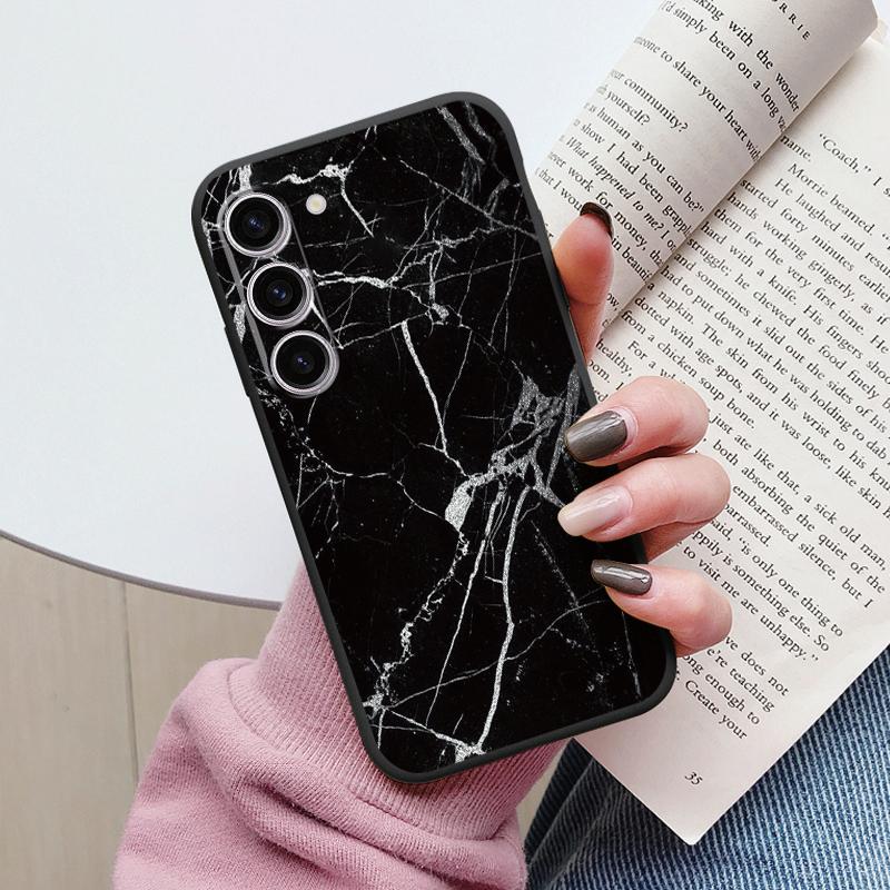 Case For Samsung A55 5G Back Cover Protective Silicone Funda Fashion Marble Stone Texture Coque For Samsung Galaxy A54 A56 Capa