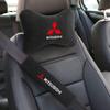 Appui-tête de siège Oreiller pour le cou Ceinture de confort souple Épaulettes pour Mitsubishi Asx Lancer 10 Outlander Xpander Pajero 4 Montero V73