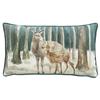 Stag Scene Christmas Cushion Cover